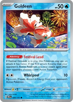 Goldeen Master Ball Holo 20